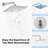 Wall‑Mounted Dual 12" Thermostatic Rain Shower System with Handheld Shower and Body Jets-93931725
