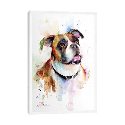 Boxer 1 Piece Painting on Canvas