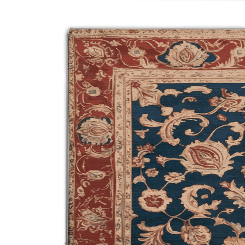 Tapis turc intérieur et extérieur brun, Rectangle 4pi x 6 pi