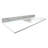 LustreLine Monte Aurora 61 in. x 22 in. Engineered Stone Integrated Single Sink Vanity Top-87210313