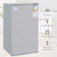 HOMCOM Under Counter Fridge 91L Small Fridge with Chiller Box-71483700
