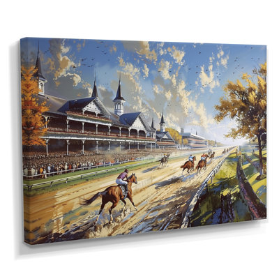 Margrie - Horse Racing Wall Art