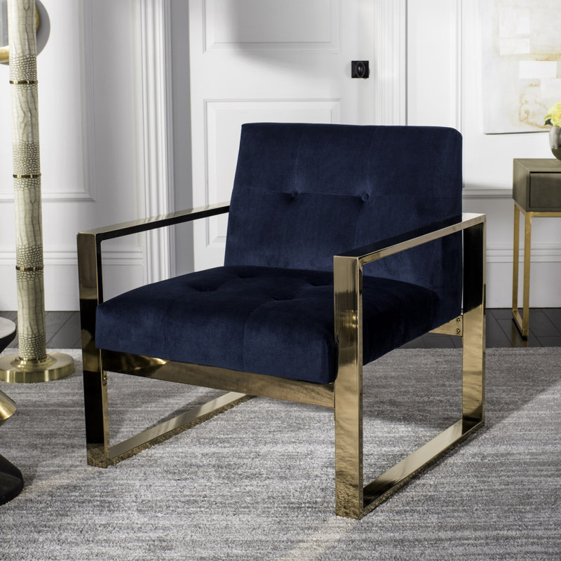 Skye Velvet Armchair
