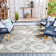 Pharrell Performance Geometric Indoor/Outdoor Area Rug