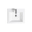 Meuble-lavabo flottant avec lavabo, peu encombrant et fonctionnel pour les salles de bain modernes.-114225429
