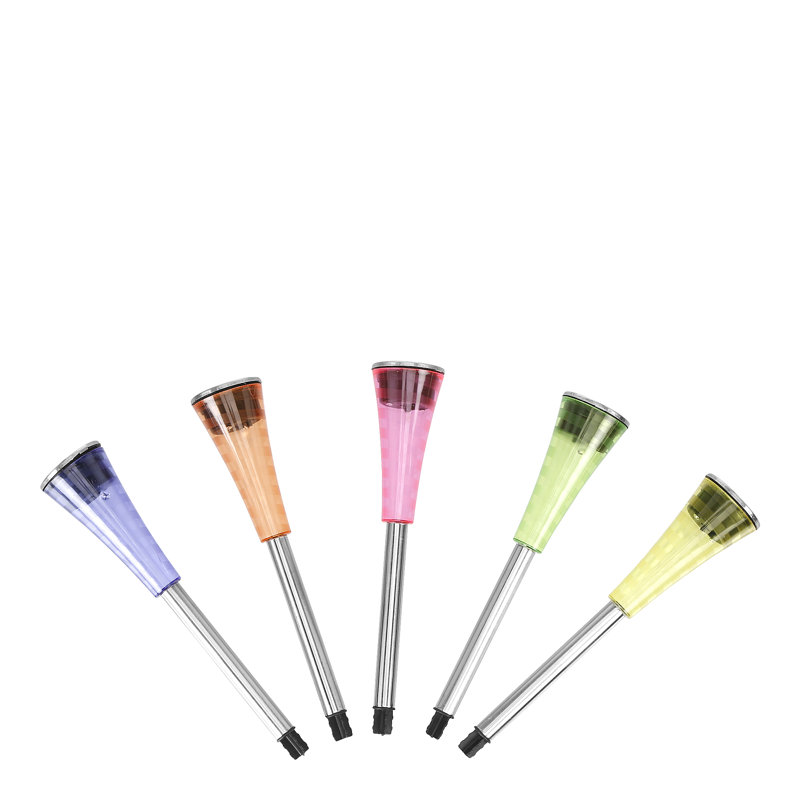 Chrome Solar Powered Integrated LED Pathway Light Pack