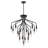 17-light Black Chandeliers, Ceiling Light For Dining Living Room-597722054