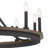 Marconi 12-Light Dimmable Wagon Wheel Chandelier-1213244987
