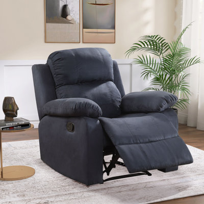 Heald Upholstered Microfiber / Microsuede Recliner