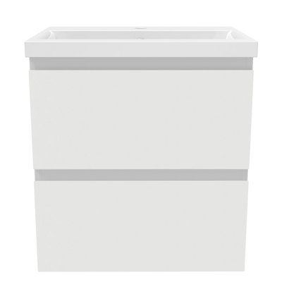Nikole 500mm Single Bathroom Vanity with Drop In Ceramic Basin
