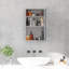 Rangement mural pour salle de bain
