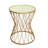 Artem Glass Top End Table