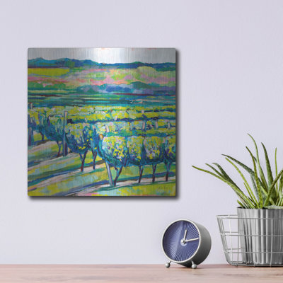 Red Barrel Studio® «All In A Row» par Jeanette Vertentes, art mural en métal