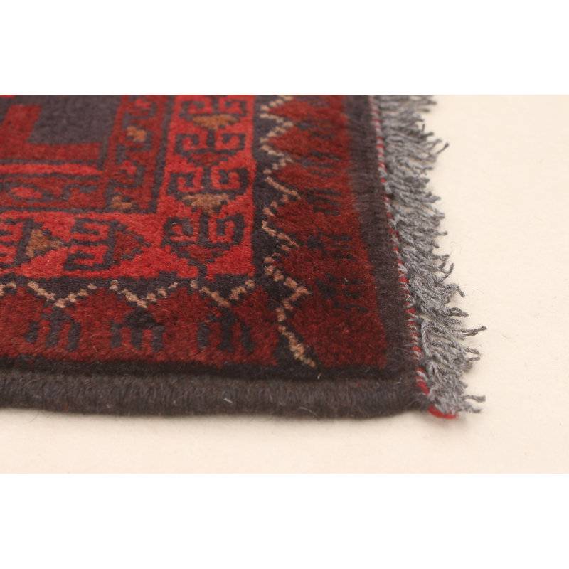 Tapis rouge 4 pi 11 po x 6 pi 4 po Finest Khal Mohammadi