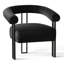 Fauteuil d'appoint moderne 3 po Kristinn-121348721