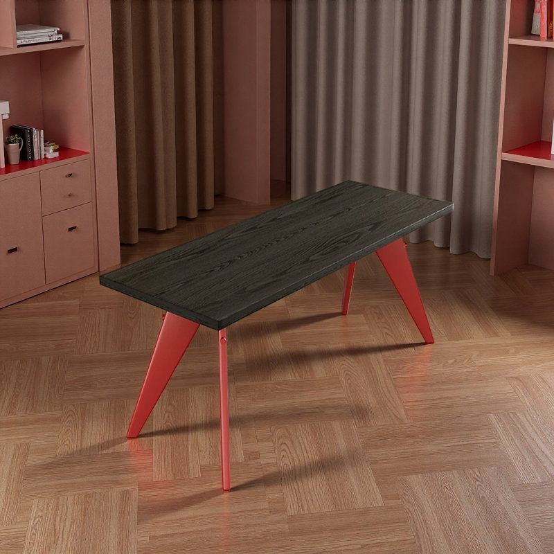 Bureau rectangulaire moderne, durable et multifonctionnel, H 29,52 po x l 55,11 po x P 27,55 po