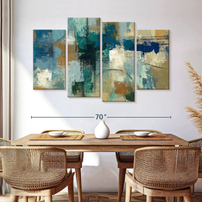 Avery Jasper Lagoon, 42" H x 68" W