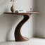 Console brun simple de style nordique-1405949934