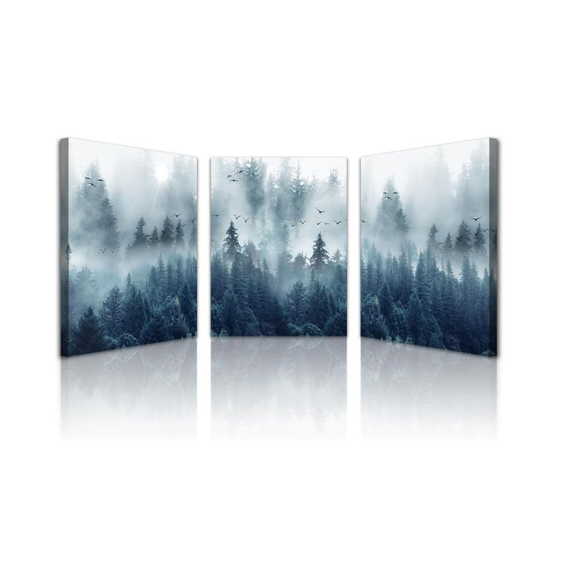 3 Piece Wrapped Canvas Wall Art