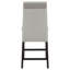 Coad Velvet Upholstered Counter Chair Grey-15331790