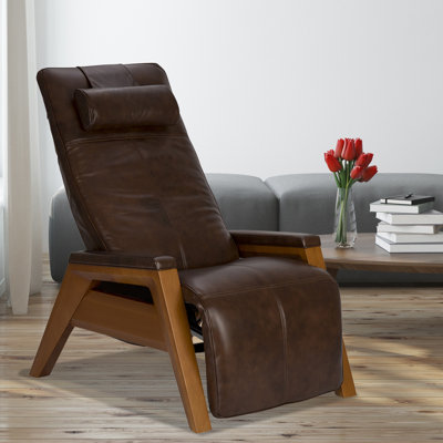Gravis Leather Heated Massage Chair