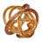 Decorative Sculpture Glass Intertwined Loop Design with Embedded Sparkle for Glam Style Accent Display.-86746733-86746736