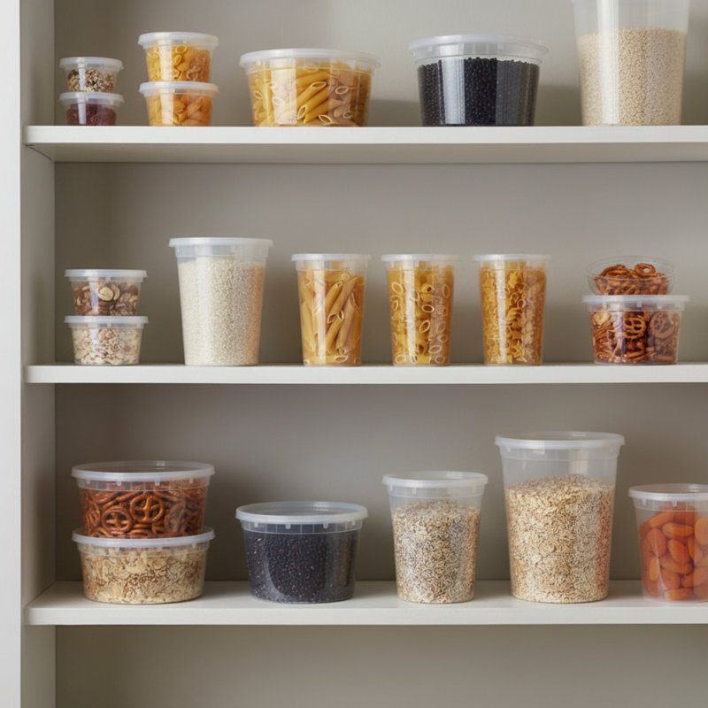 Heavy Duty Deli Container, Regular (PP), 24oz, 240-Pack