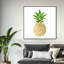 Fruits ananas - impression d'art graphique-51272560-51272562
