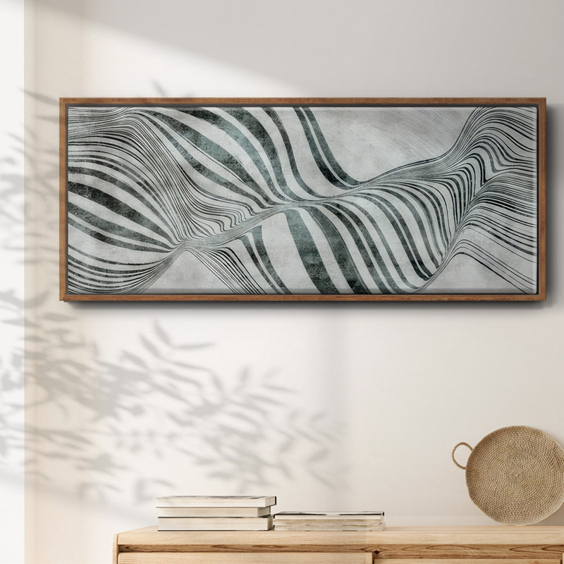 Forme de bulle - Framed Canvas, 24" H x 60" W