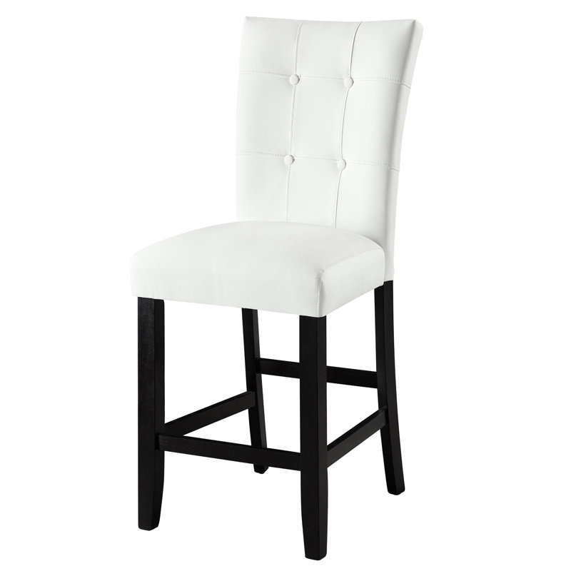 Tufted Back Counter Height Stools (Set Of 2)