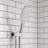 Prism 4-Spray Square Shower System with Handheld (Valve Included)-126375051