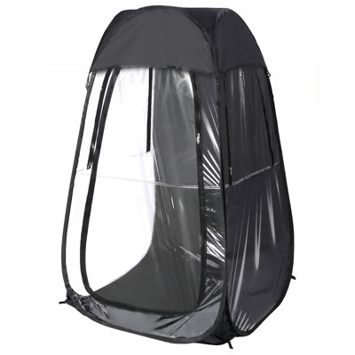 Portable Pop Up Sports Tent, Ideal Shelter for Outdoor Sports Events, Fishing and Camping, Protection from Cold Wind and Rain
