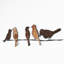 5-Birds Metal Wall Decor