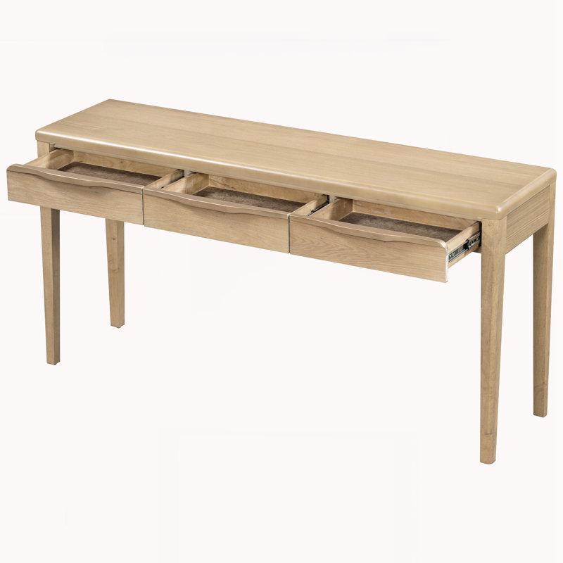 Console élégante 59,84 po, Naturel