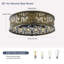30cm Ceiling Fan with Light Kit-1373308619