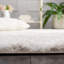 Tapis argenté / blanc à motif géométrique Tahoe-766440978