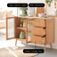 Buffet de table Modern Burlywood-1737543313
