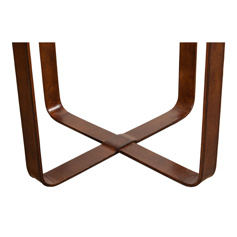 Table de bout en verre