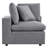 Modway Commix 5-Piece Sunbrella Outdoor Patio Armless Sectional Sofa-64320871