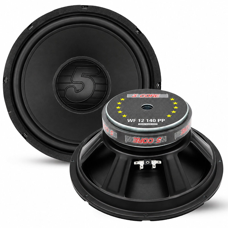 Caisson de basse de 5 pouces avec 12 W et 400 W 4 Ohms