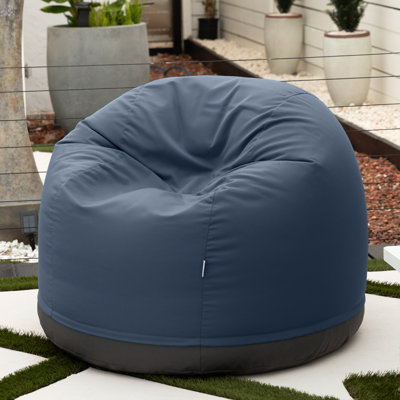 Palmetto Large Round Outdoor Bean Bag Club Chair