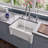 24'' L Single Bowl Fireclay Kitchen Sink-14385970