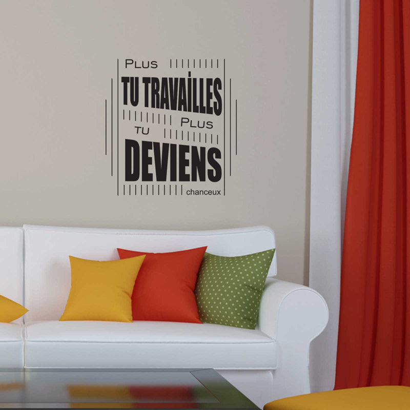 Text & Numbers Wall Decal