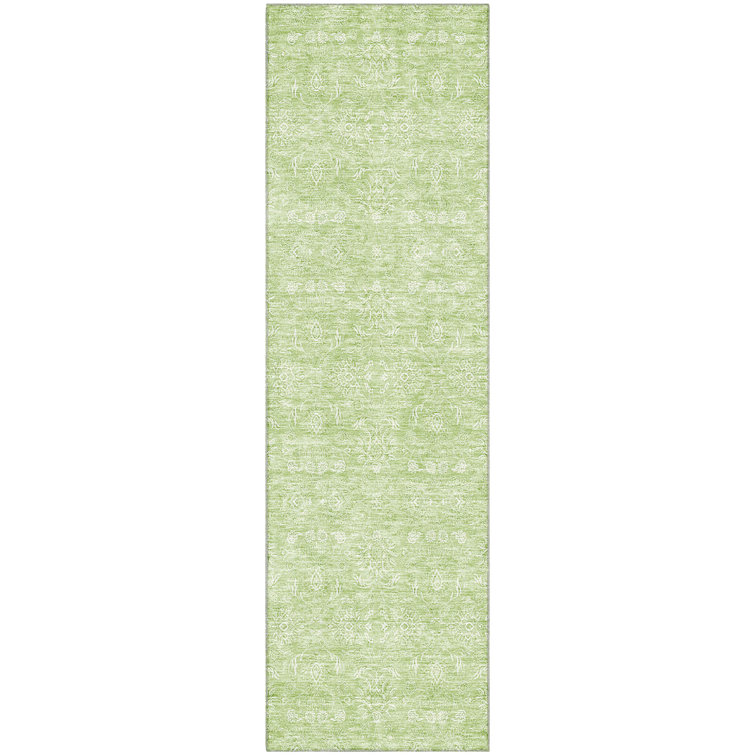 Premium Machine Washable Prisco Aloe Rug