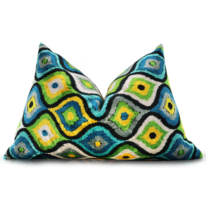 Velvet Lumbar Pillow Cover & Insert