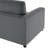 Caylie Modular 3-Piece Chofa - Charcoal