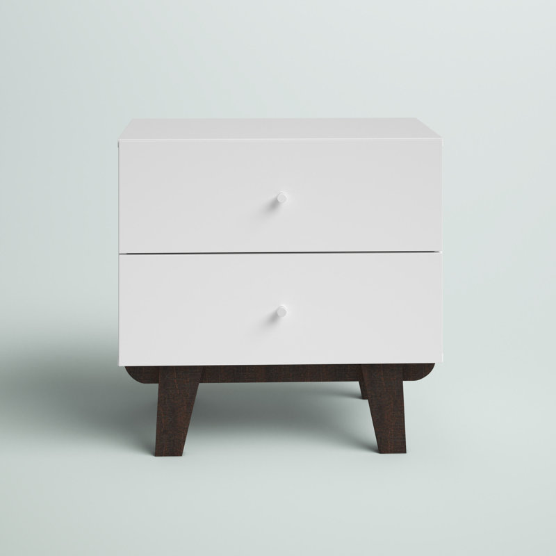 Hasler 23.5'' W Nightstand, Matte White