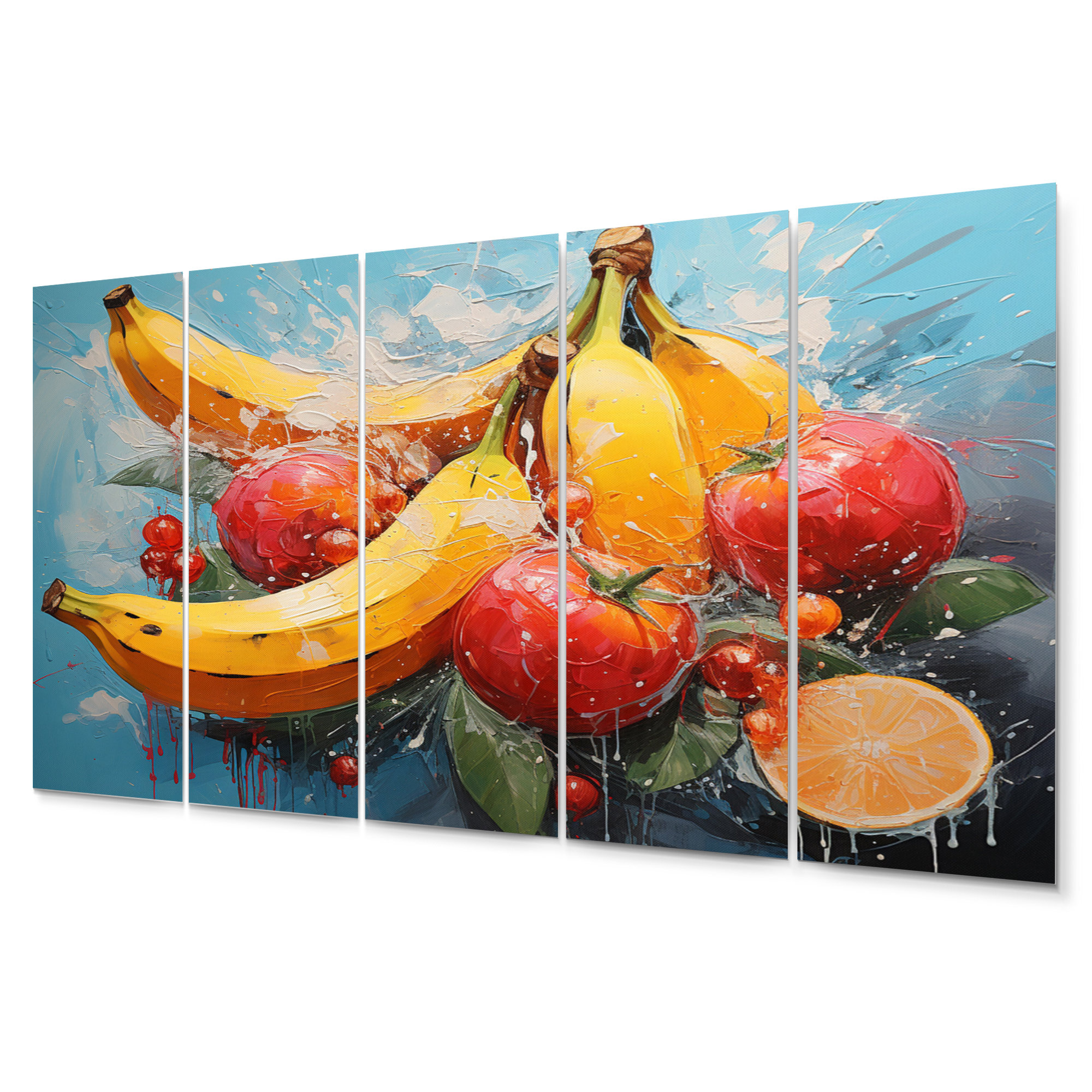 Winston Porter Vibrant Fruit Harvest IV Fruits Metal Wall Art Living