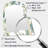White Green Minimalism Eucalyptus Essence I - Floral Asymmetrical Decorative Wall Mirror, Traditional Arch Mirror, Printed Metal Art-1599078975