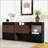 Set Of 2 Extendable And Rotating Cabinet With 1 Drawer